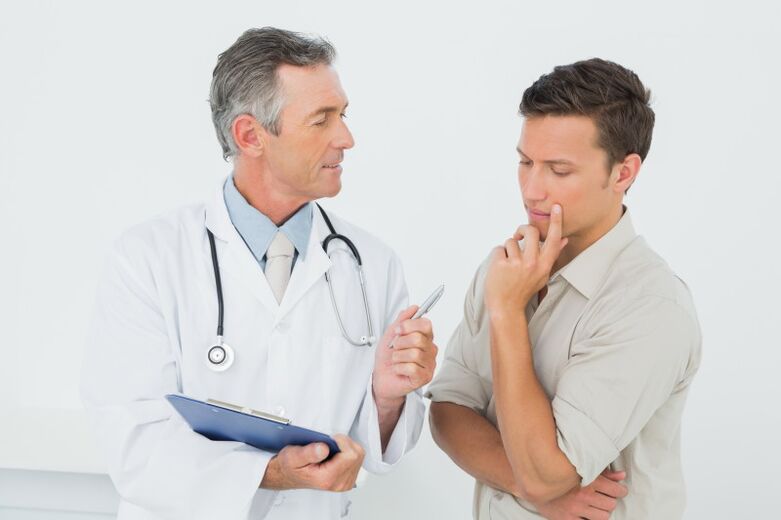 gydytojas skiria prostatito gydymą