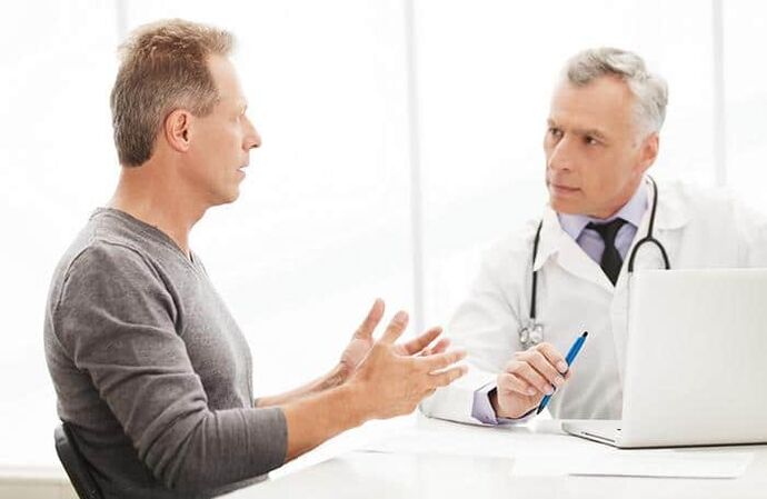 specialisto konsultacija dėl prostatito simptomų
